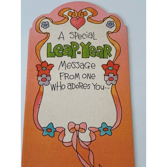 Hallmark Contemporary Greeting Cards Leap Year Lot of 7 Vintage NOS No Envelopes - Picture 3 of 8